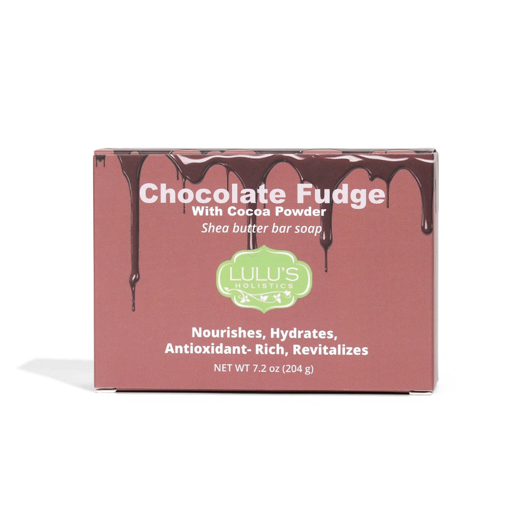 Chocolate Fudge Cocoa Shea Butter Bar Soap – Rich Nourishing Cleanse