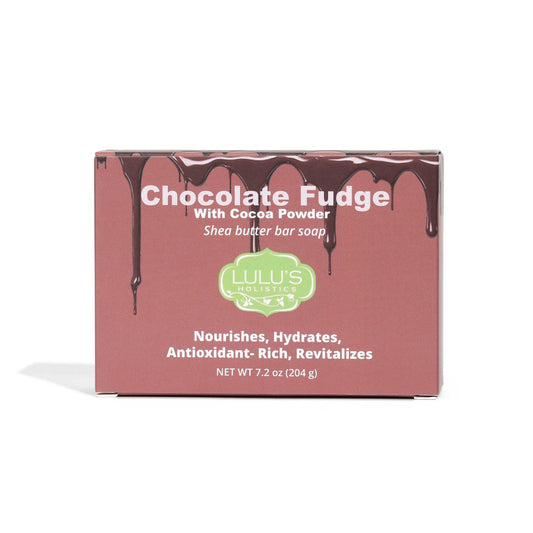 Chocolate Fudge Cocoa Shea Butter Bar Soap – Rich Nourishing Cleanse