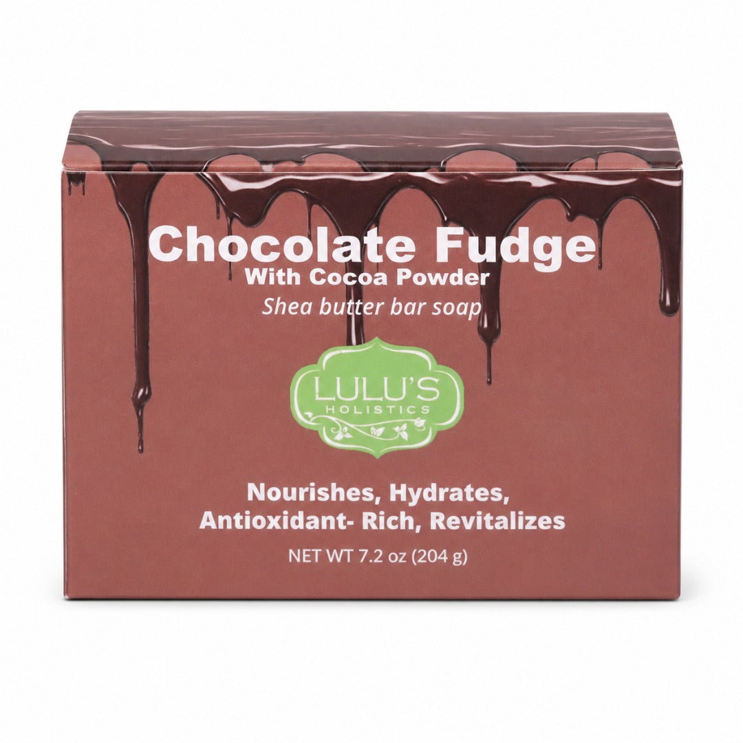 Chocolate Fudge Cocoa Shea Butter Bar Soap – Rich Nourishing Cleanse