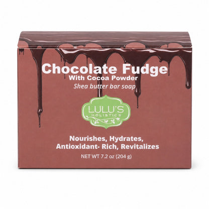 Chocolate Fudge Cocoa Shea Butter Bar Soap – Rich Nourishing Cleanse