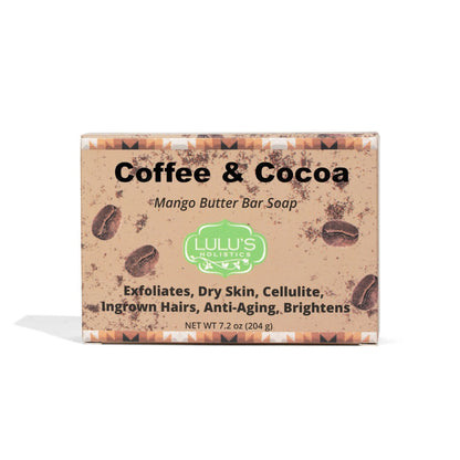 Coffee & Cocoa Mango Butter Bar Soap – Exfoliating Cleanse