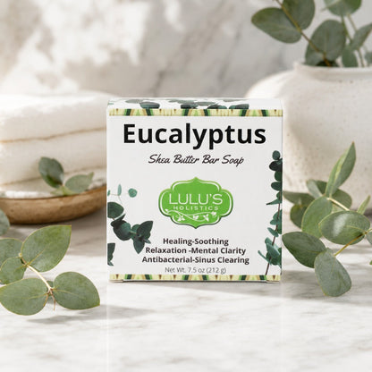 Eucalyptus Shea Butter Bar Soap – Clarifying Cleanse