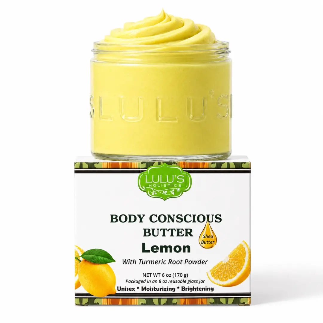 Lemon Turmeric Whipped Body Butter – Target Uneven Tone & Glow