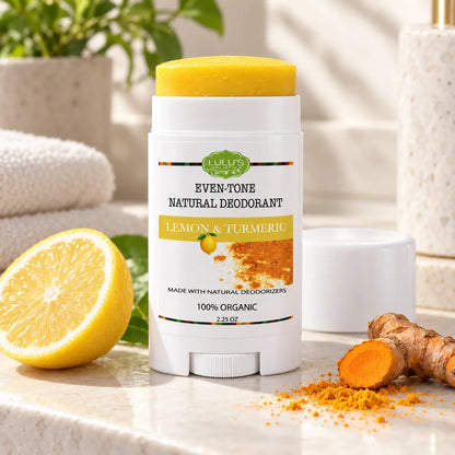 Lemon Turmeric Deodorant – Underarm Care for Uneven Tone