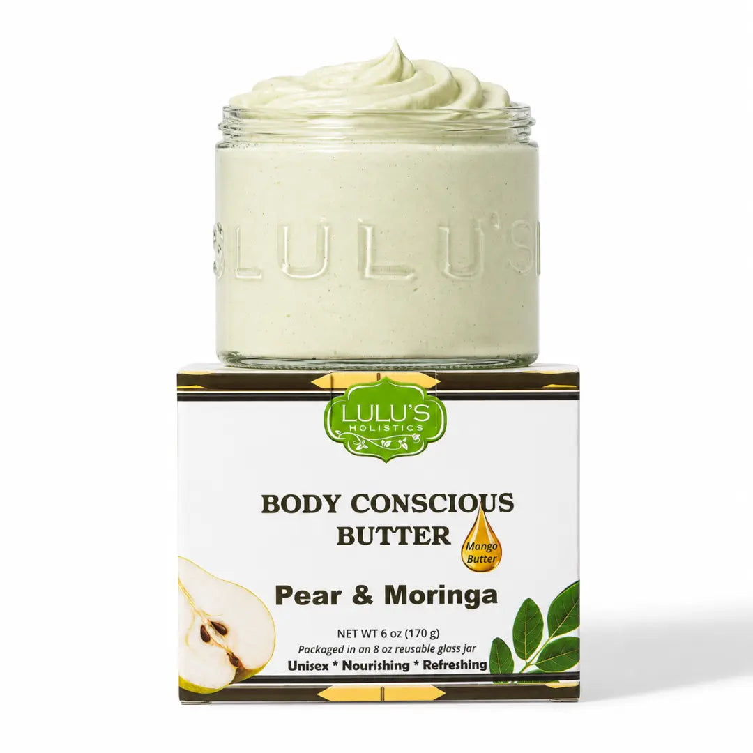 Pear & Moringa Whipped Mango Body Butter – Non-Greasy, Radiant Skin