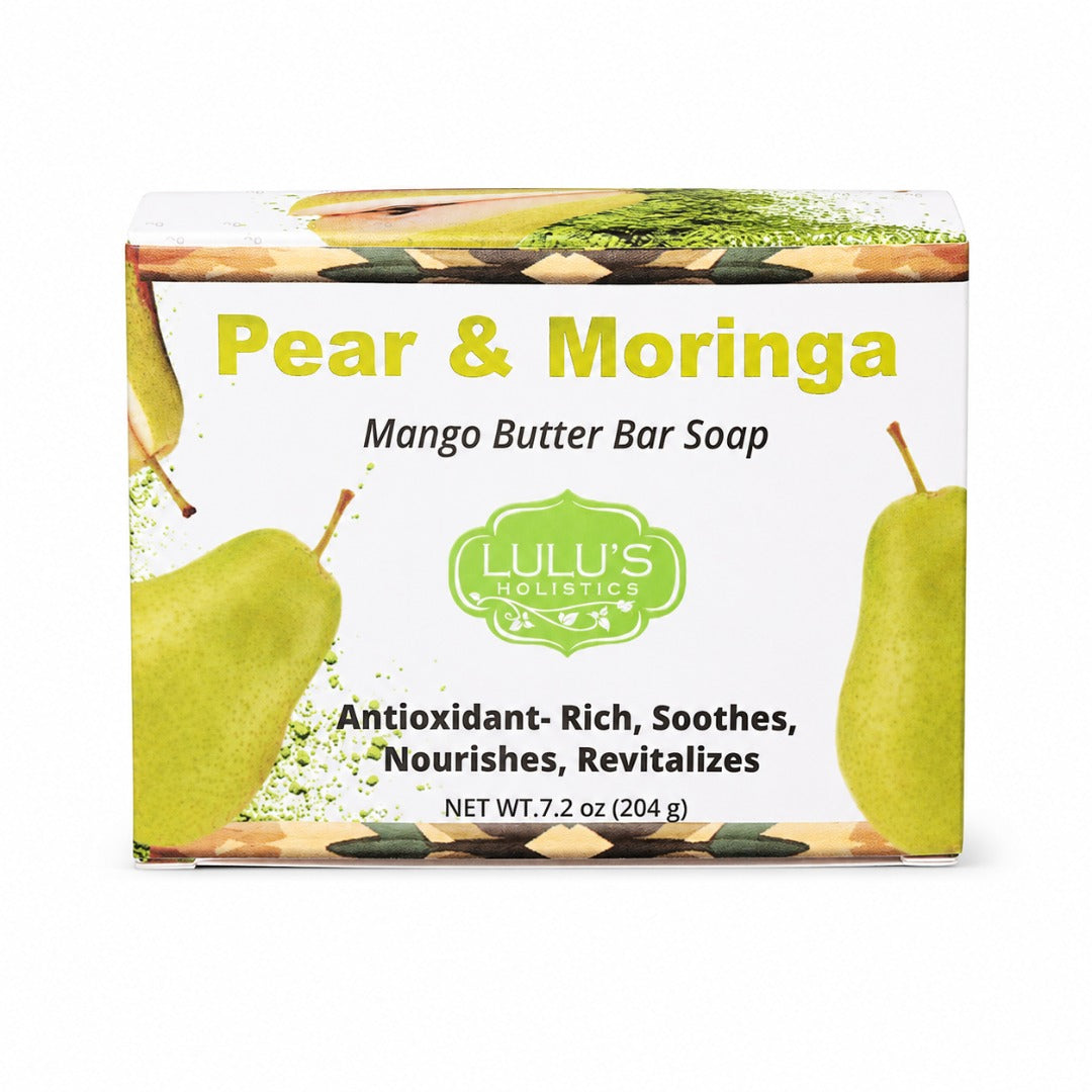 Pear & Moringa Mango Butter Bar Soap – Nourishing Cleanse