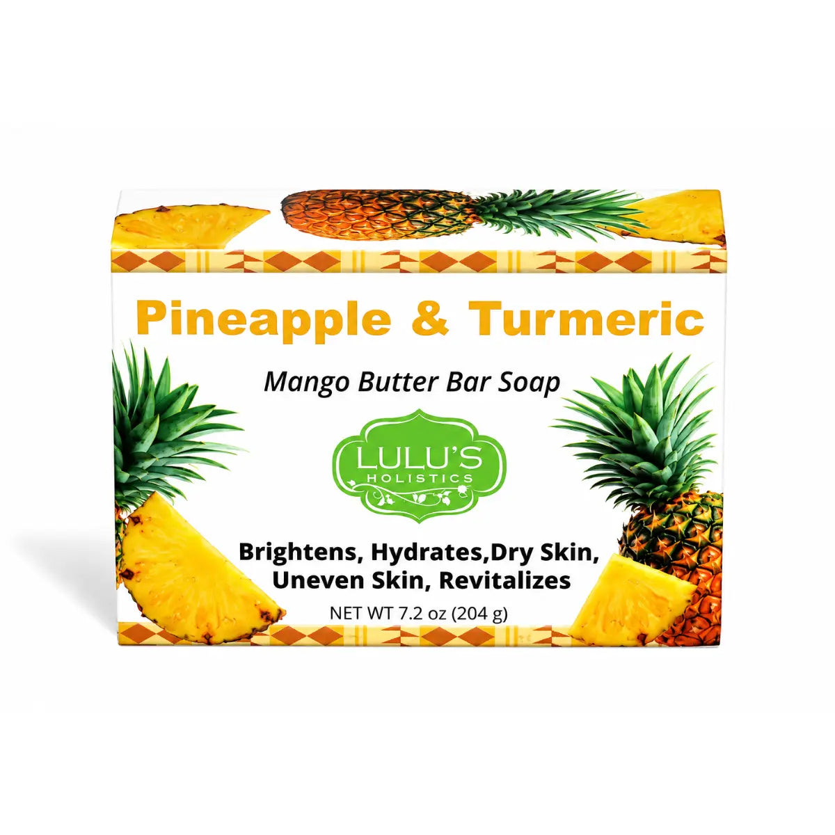 Pineapple Turmeric Mango Butter Bar Soap – Brightening Cleanse