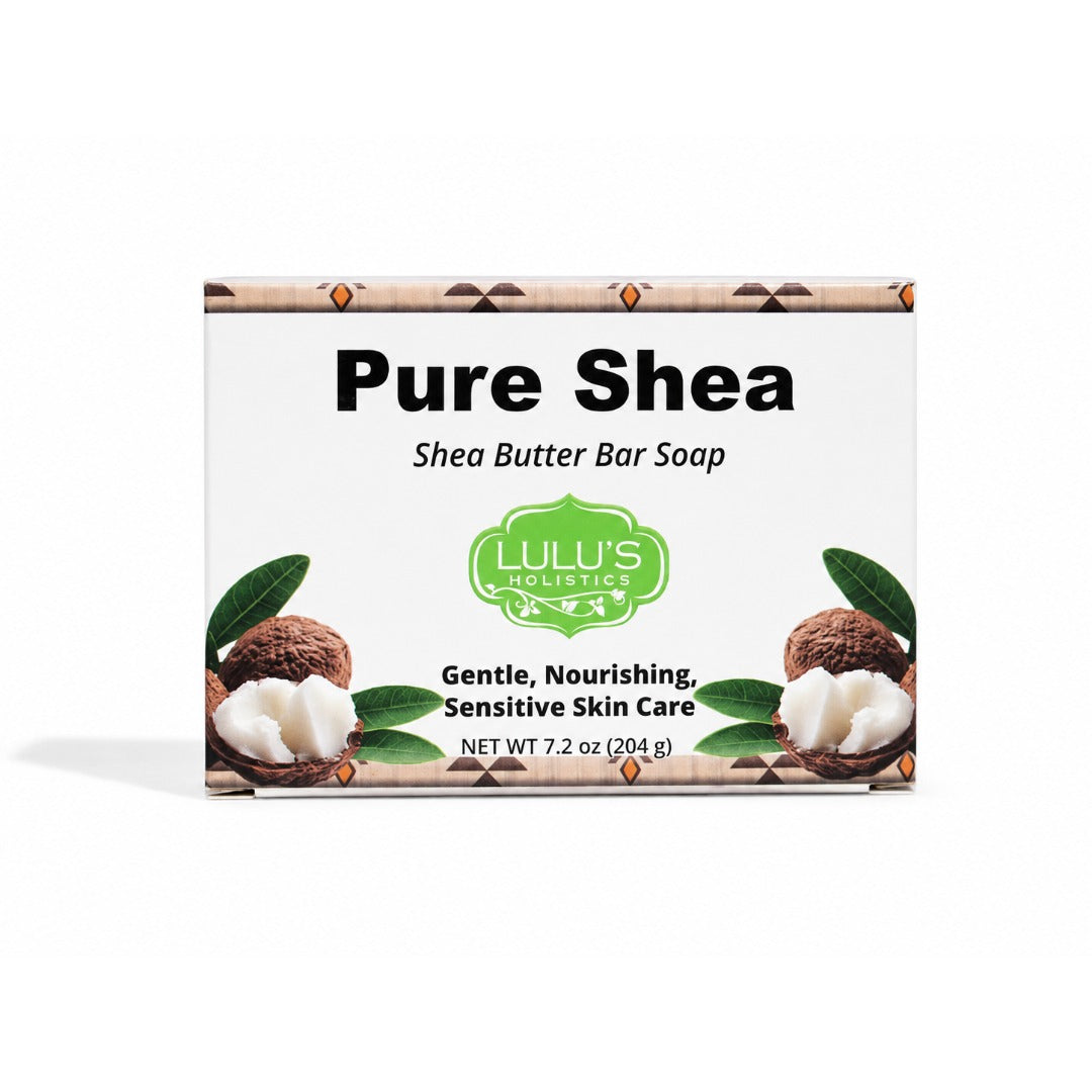 Pure Shea Butter Bar Soap – Fragrance-Free, Gentle & Moisturizing