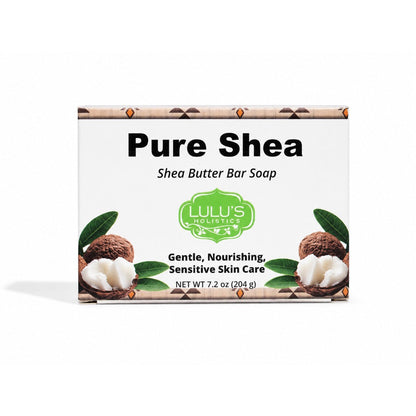Pure Shea Butter Bar Soap – Fragrance-Free, Gentle & Moisturizing