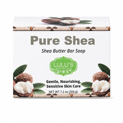 Pure Shea Butter Bar Soap – Fragrance-Free, Gentle & Moisturizing