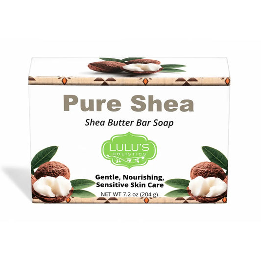 Pure Shea Butter Bar Soap – Fragrance-Free, Gentle & Moisturizing