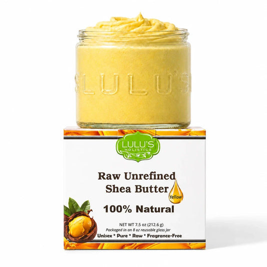 100% Raw African Unrefined Yellow Shea Butter – Pure, Natural Moisture