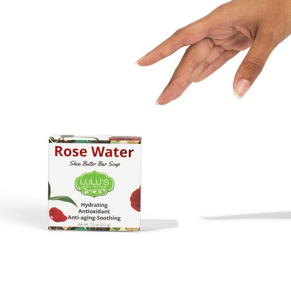 Rose Water Shea Butter Bar Soap – Hydrating Cleanse
