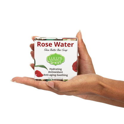 Rose Water Shea Butter Bar Soap – Hydrating Cleanse