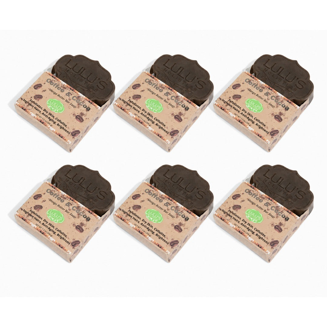 Coffee & Cocoa Mango Butter Bar Soap – Exfoliating Cleanse