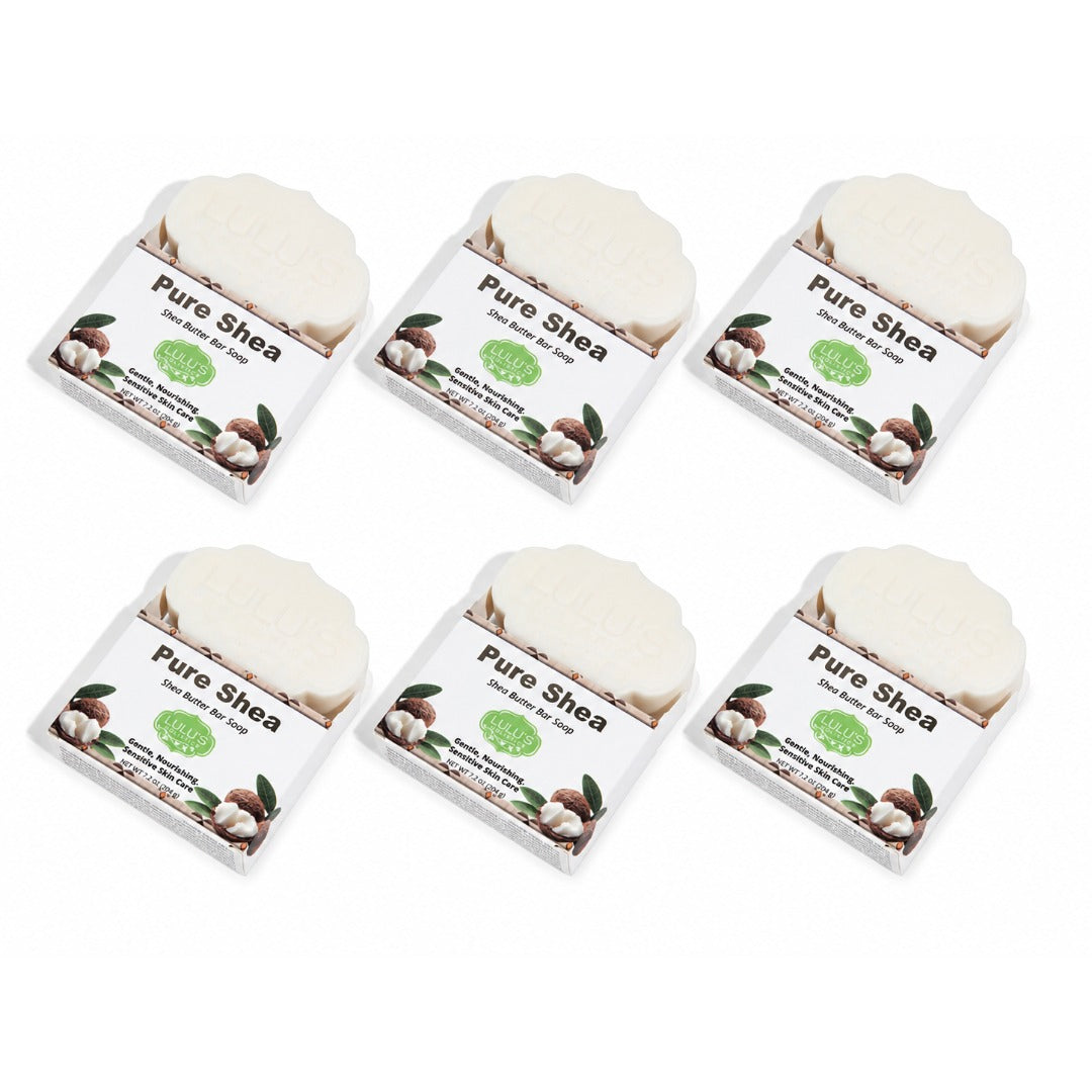 Pure Shea Butter Bar Soap – Fragrance-Free, Gentle & Moisturizing
