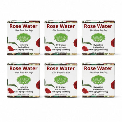 Rose Water Shea Butter Bar Soap – Hydrating Cleanse