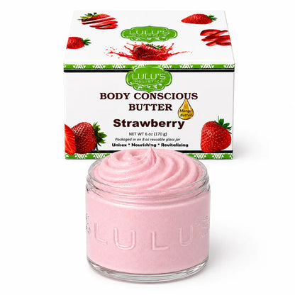 Rosewater Whipped Body Butter – Hydrating, Skin-Softening Care