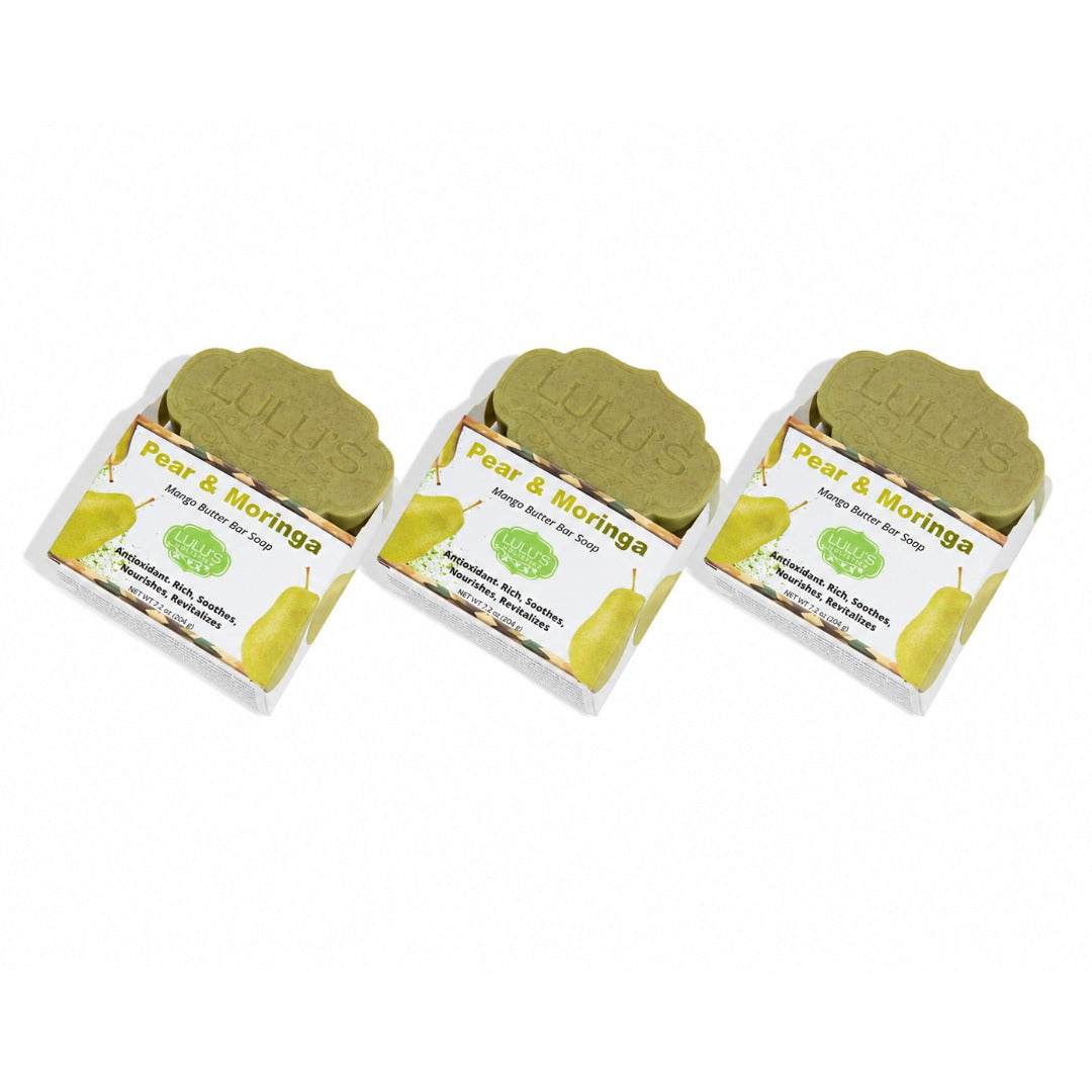 Pear & Moringa Mango Butter Bar Soap – Nourishing Cleanse