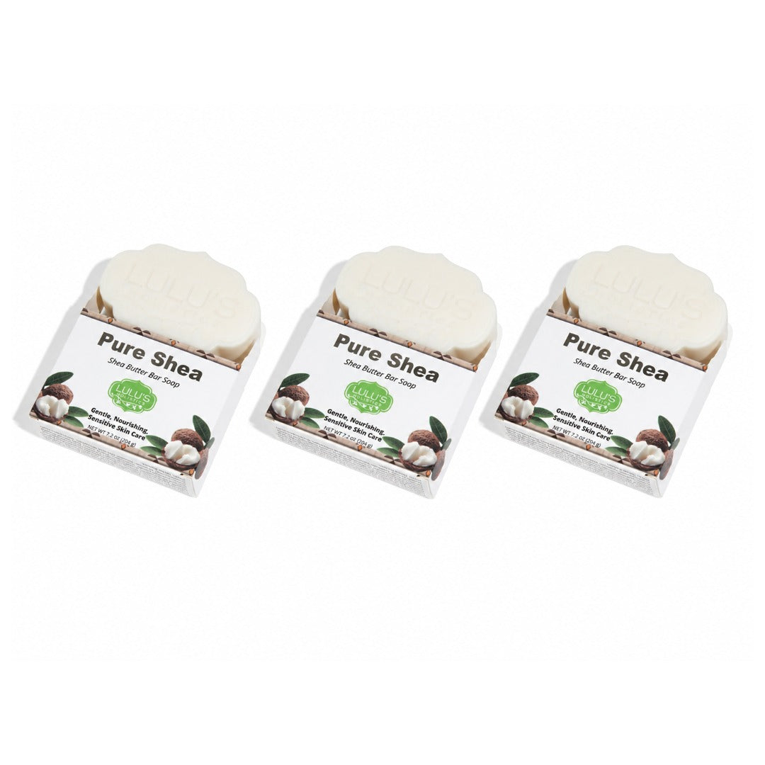 Pure Shea Butter Bar Soap – Fragrance-Free, Gentle & Moisturizing