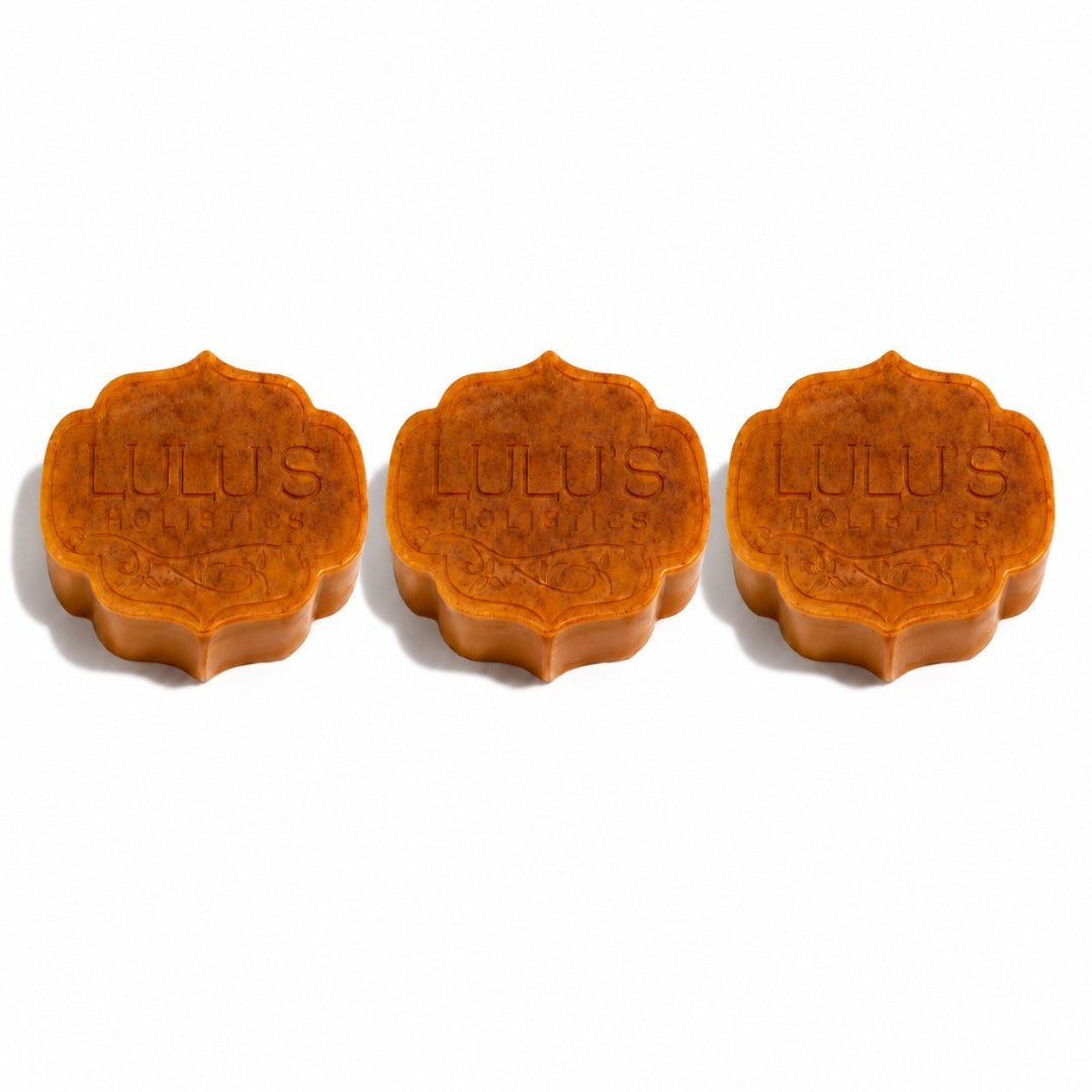 Lemon Turmeric Shea Butter Bar Soap – Brightening for Dark Spots & Uneven Tone