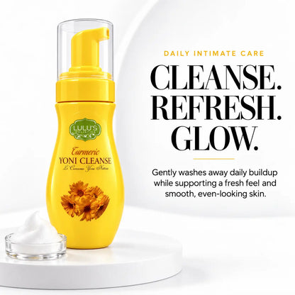 Lulu's Holistics Turmeric Bikini Line Brightening Foaming Cleanse (8oz)