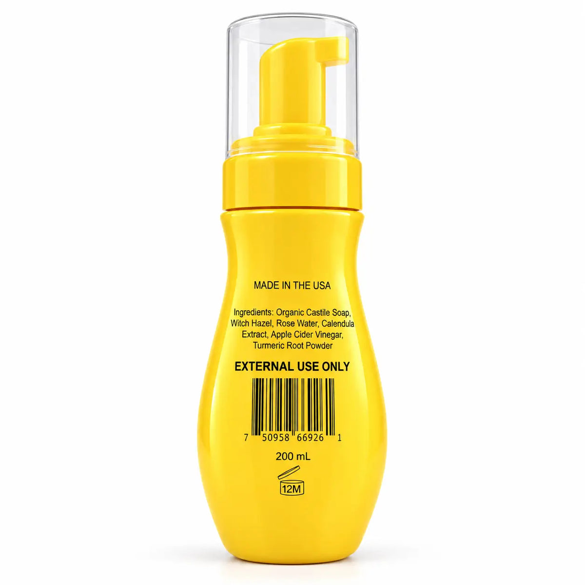 Lulu's Holistics Turmeric Bikini Line Brightening Foaming Cleanse (8oz)