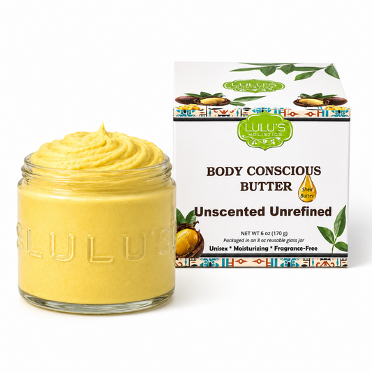 Beurre corporel fouetté non raffiné non parfumé – Hydratation pure et équilibrée