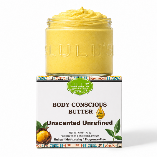 Beurre corporel fouetté non raffiné non parfumé – Hydratation pure et équilibrée
