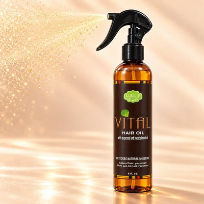 Lulu's Holistics Vital Hair Growth-Boosting & Conditioning Treatment Oil (8oz)