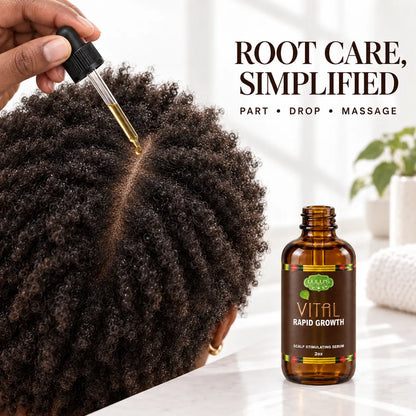 Lulu's Holistics Vital Rapid Growth Scalp Stimulating Serum (2oz)