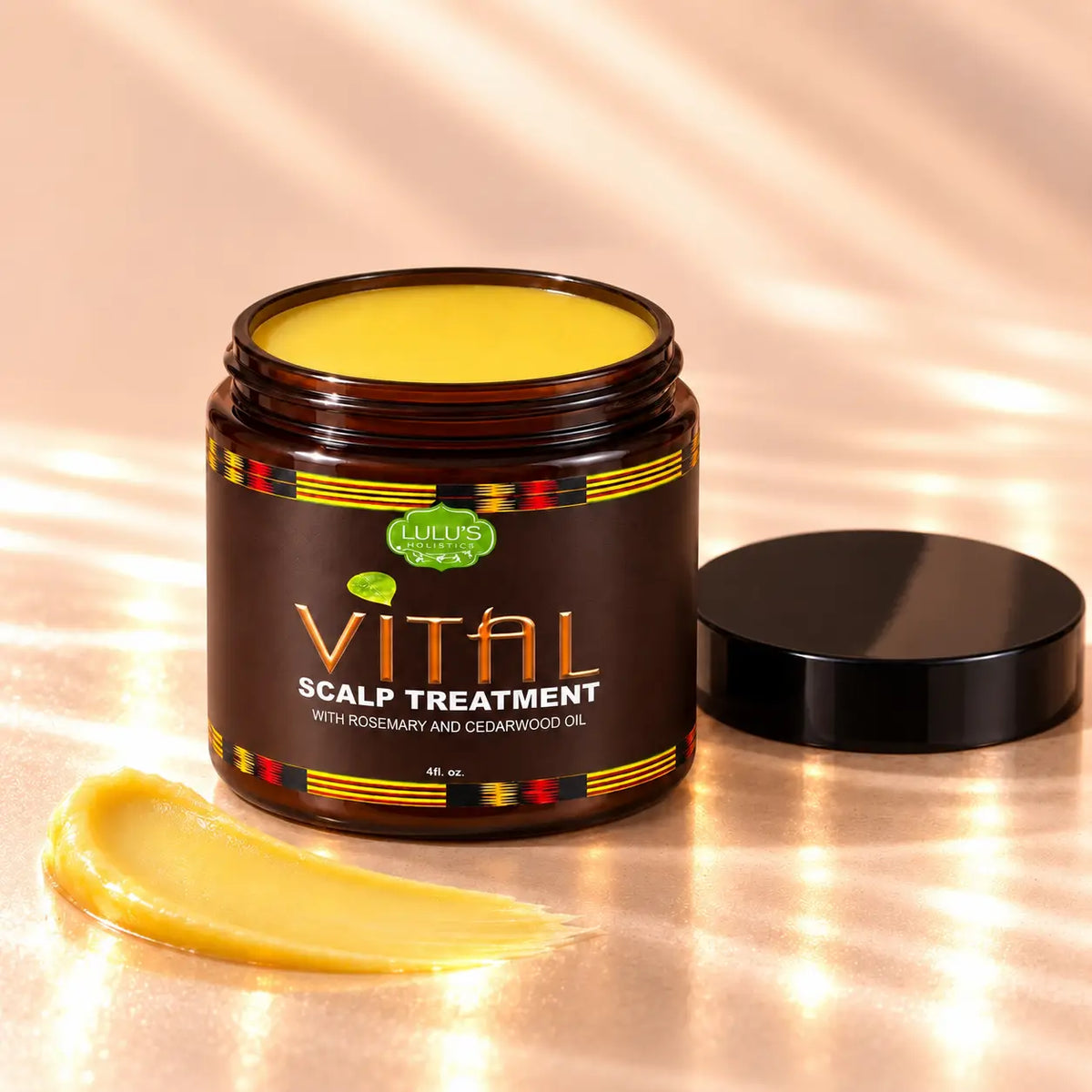 Lulu's Holistics Vital Scalp Growth-Stimulating & Anti-Itch Treatment Pomade (4oz)
