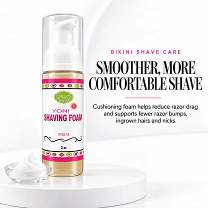 Lulu's Holistics Anti-Irritation Bikini Line Shaving Foam (2oz)