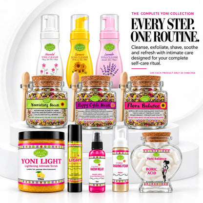 Lulu's Holistics Ultimate Bikini Line & Body Complete 11-Piece Care System Box