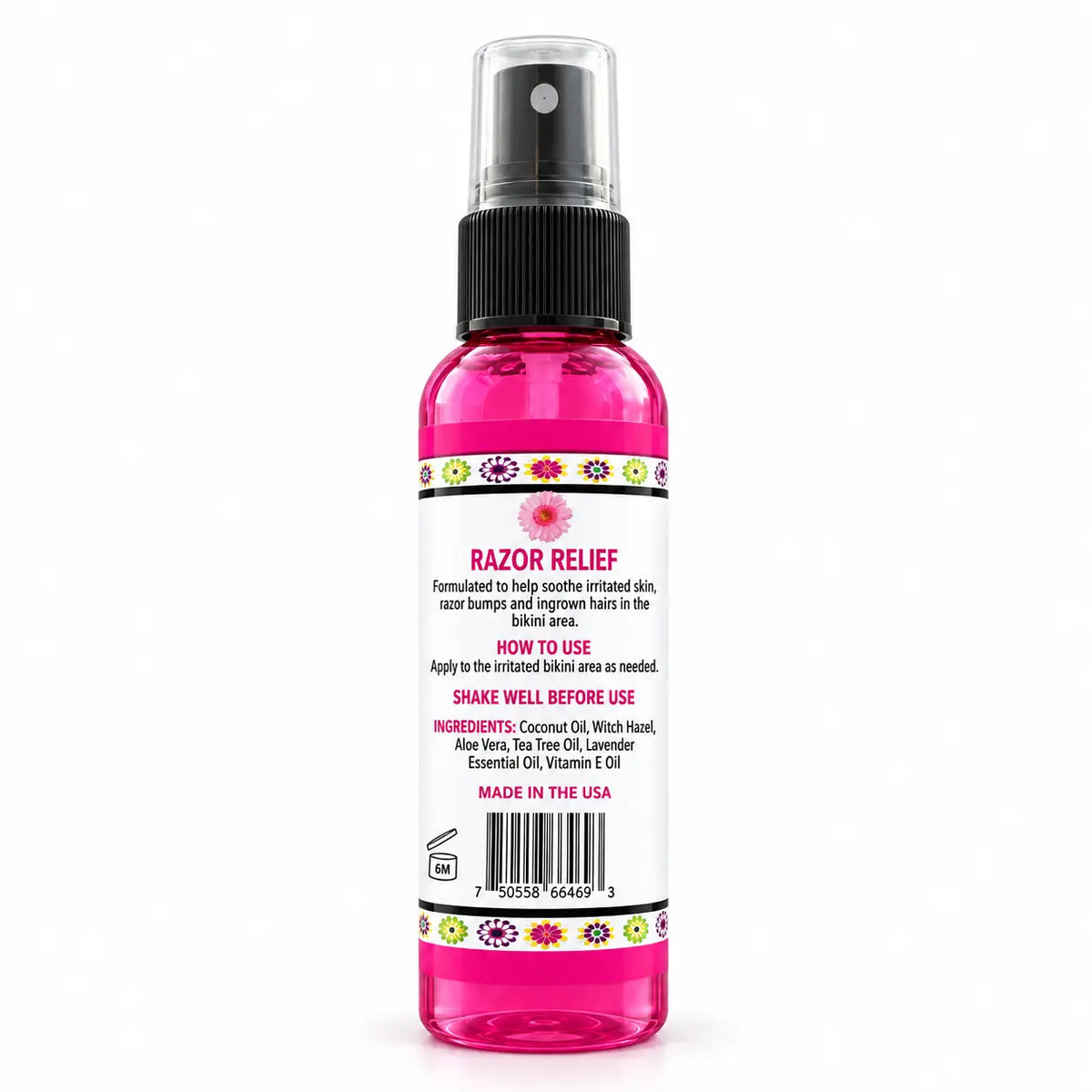 Lulu's Holistics Post-Shave Razor Relief Soothing Mist (2oz)