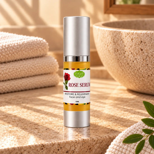 Rose & Carrot Seed Eye Serum – Brightening & Nourishing