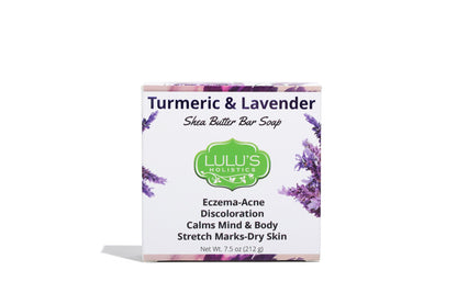 Turmeric Lavender Shea Butter Bar Soap – Calm, Smooth, Even-Looking Skin