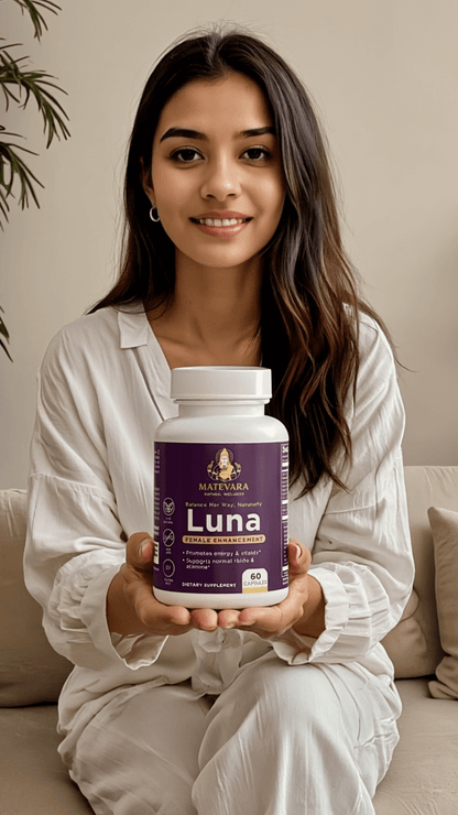 Luna Women's Vitality Supplement | Energy & Wellness Support Capsules | 60 Count