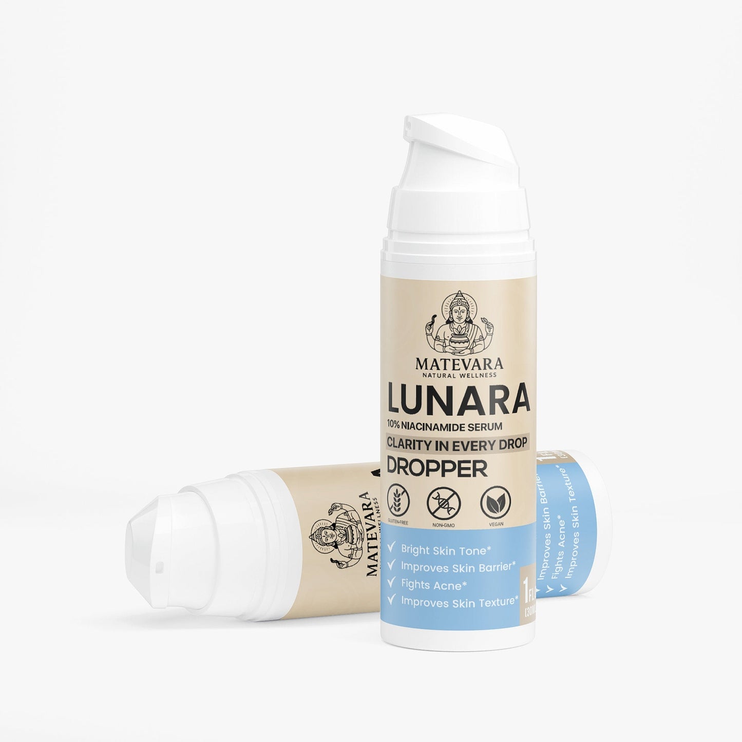 Lunara 10% Niacinamide Serum |1 fl oz/30ml