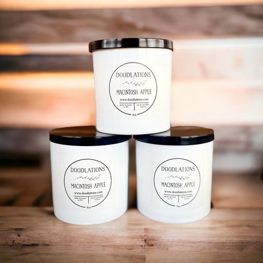 Macintosh Apple Candle