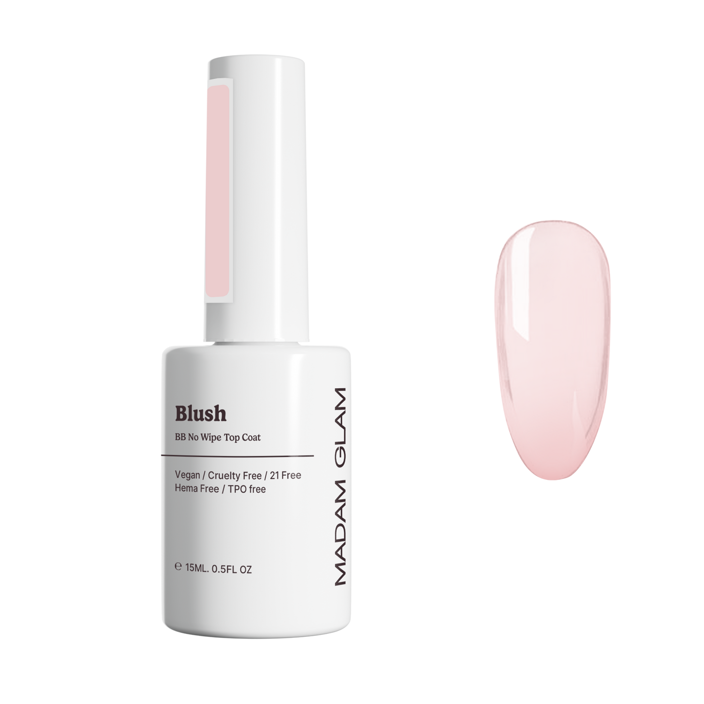 Blush BB Top Coat sans essuyage