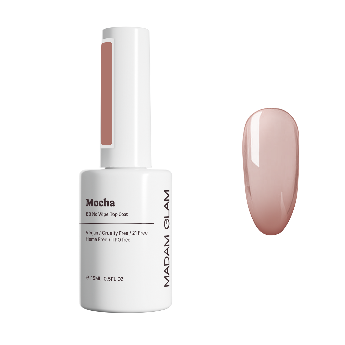 Mocha BB No Wipe Top Coat