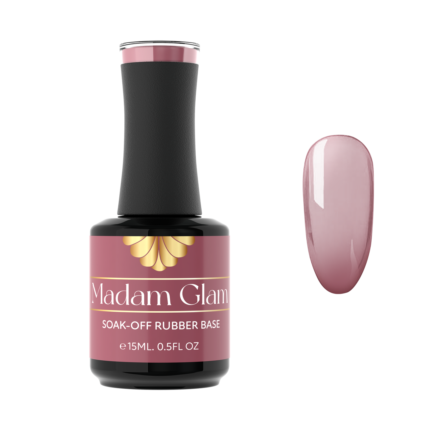Mulled Wine Rubber Base Coat