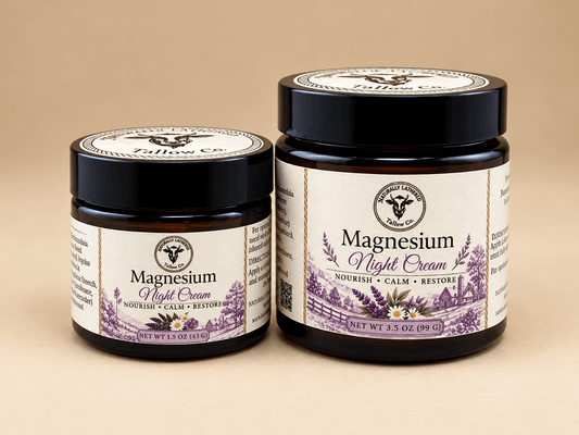Magnesium Night Cream | Tallow & Magnesium Body Cream