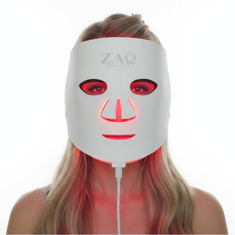 Noor LED Light Therapy Mask – Red, Blue & Infrared | ZAQ