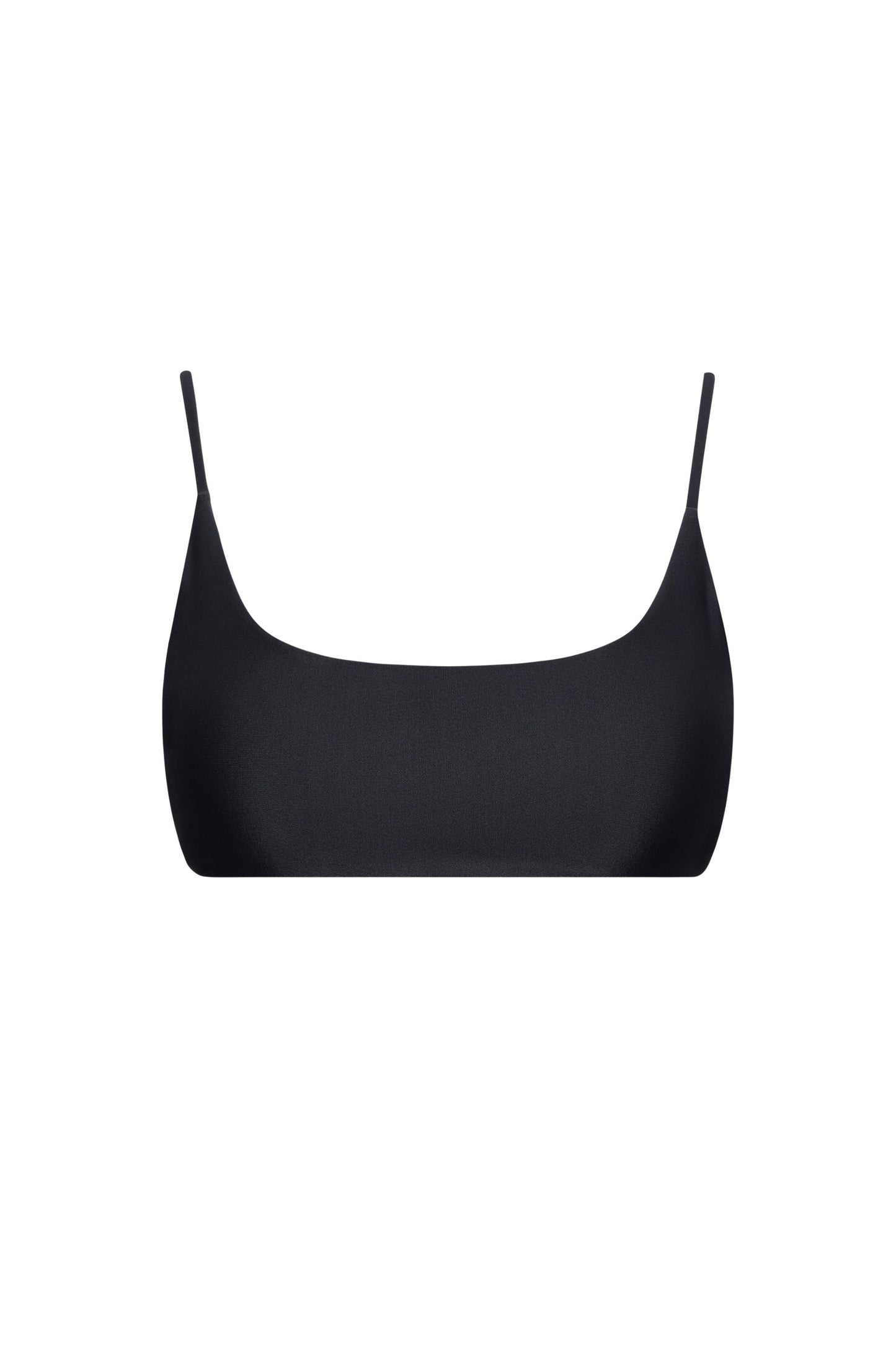 Malibu Bralette Bikini Top – Black