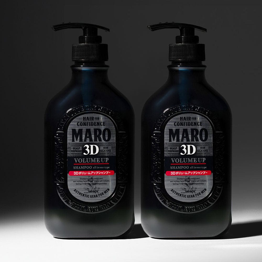 MARO 3D Volume Up Hair Thickening Shampoo 2 Pack
