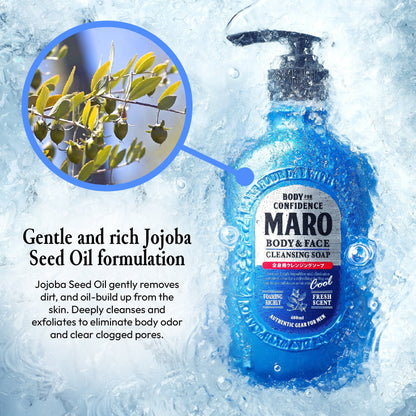 MARO Body and Face Cleansing Soap Cool