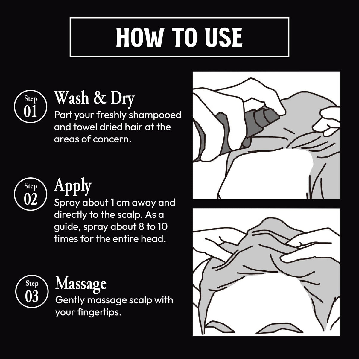 MARO17 Black+ Anti-Aging Collagen Scalp Treatment