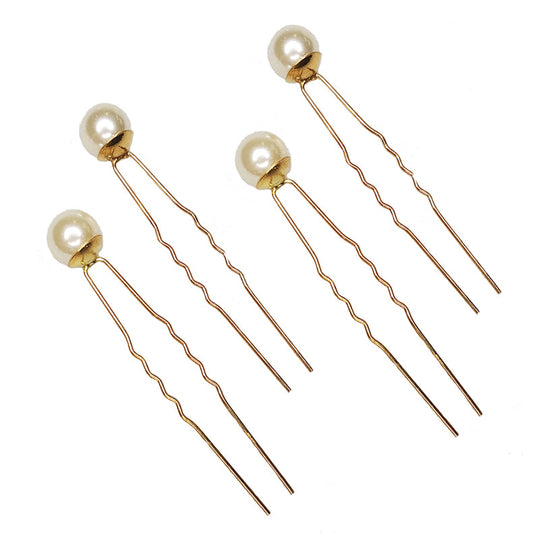 Queen Elizabeth - Pearl Hair Pins (4pc)